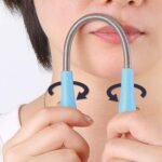 Facial Hair Remover Set Spring Epilator Hair Removal Springs Eyebrow Razors (1 Pc) - Image 3