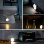 8 LED Night Lights With USB Charging & Double-Sided Adhesive Pads (1 Pc) - Image 6