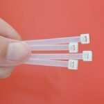 10Inch Nylon Self Locking Cable Ties, Heavy Duty Strong Zip Wire Tie. Pack of 100 - Black - Image 4