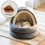 Cozy Dog and Cat Bed, Stay Warm, Washable Pet Bed (1 Pc) - Image 4
