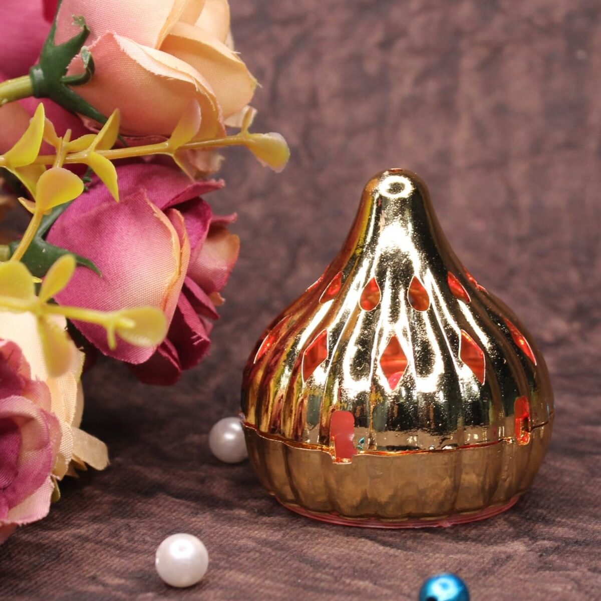 Multicolor Modak Shaped Color Changing LED Light (1 Pc) - Image 1