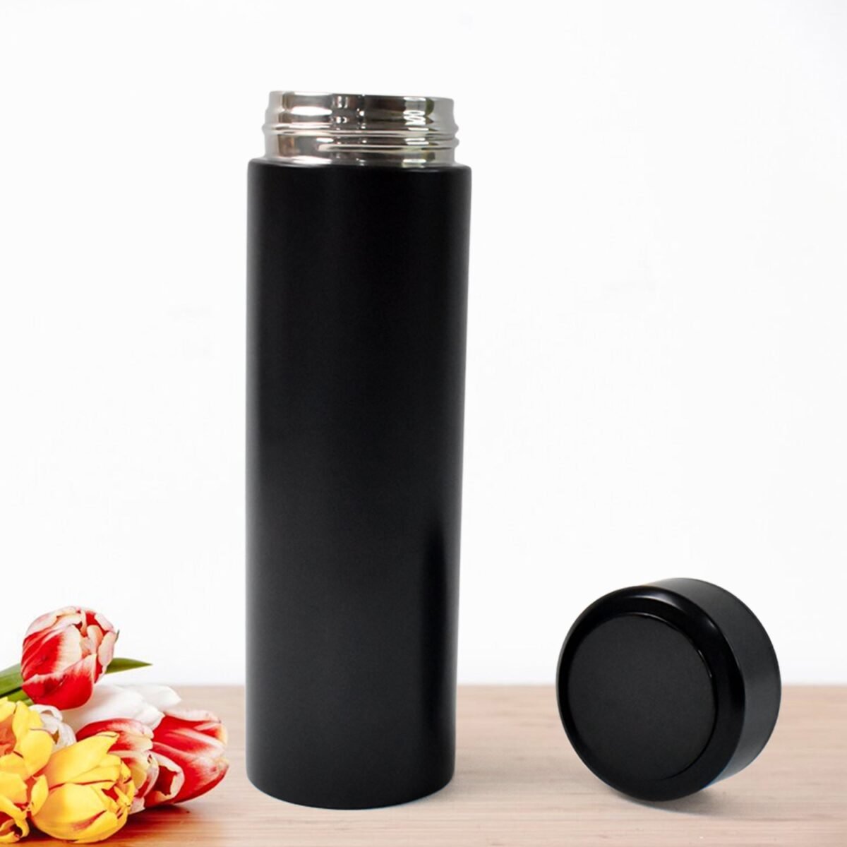 Stainless Steel Insulated Vacuum Flask Water Bottle (500 ml Approx) - Image 1