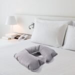 Inflatable & Foldable, Pillow U Shape Air Cushion Travel Pillow (1 Pc / Mix Color) - Image 3