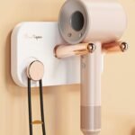 Hair Dryer Wall Mount, Self Adhesive Hair Dryer Holder (1 Pc) - Image 3