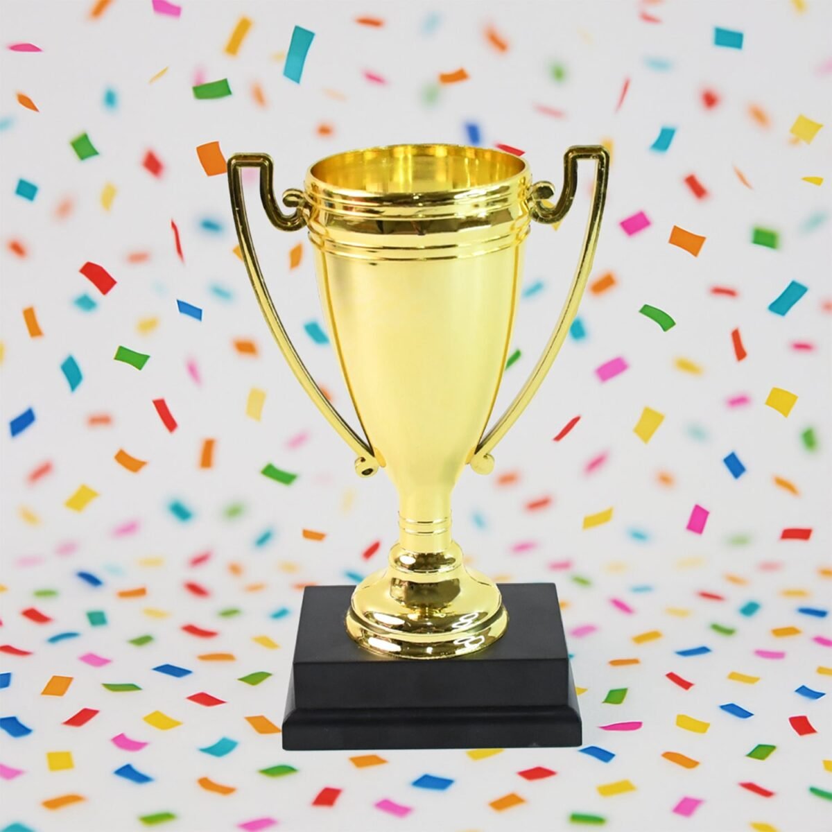 Golden Birthday Trophy – “You Are Great Happy Birthday” Plastic Award with Base - Image 3
