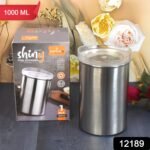 Multipurpose Stainless Steel Airtight Containers with See Through Lid (1 Pc / 1000 ML) - Image 2
