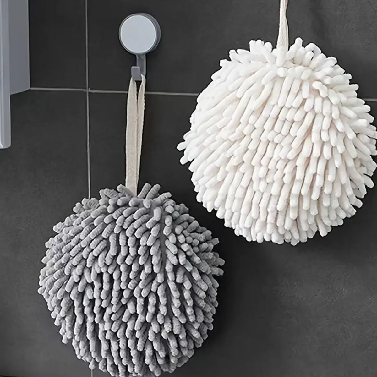Super Soft Hanging Hand Towel (Microfiber): Ultra Absorbent, Kitchen & Bath - Image 4