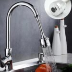 360° Rotating Faucet Sprayer – Water-Saving Splash-Proof Aerator for Kitchen & Bathroom (6 Inch) - Image 4