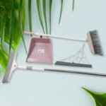 Dustpan, Kitchen Wiper, Window Cleaning Squeegee Tool & Broom Brush (4 Pcs Combo) - Image 4