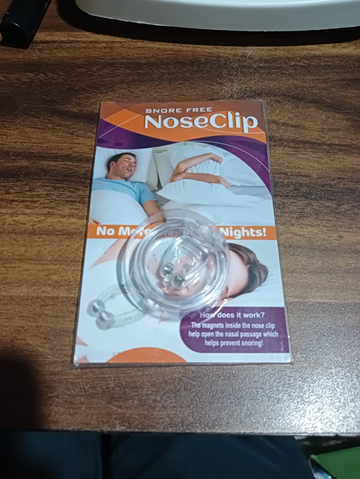 Anti-Snore Nose Clip for Heavy Snorers (Silicone, 1 Pc) - Image 11