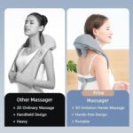 Neck & Shoulder Massagers with Heat, Electric Rechargeable (1 Pc) - Image 5