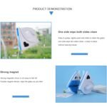 Double face glass cleaner Window Squeegee, Magnetic Window Washing Equipment. - Image 6