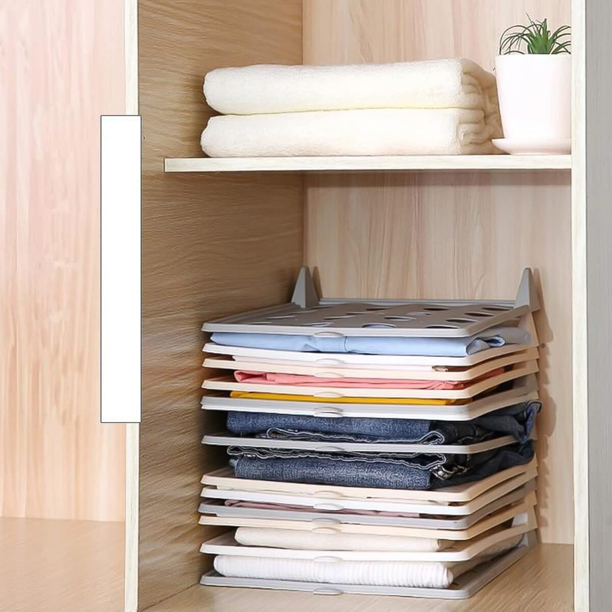 Stackable Shirt Clothes Folding Board (32×26 CM / 1 Pc) - Image 4