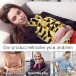 Personal Care Rubber Hot Water Heating Bag for Pain Relief (Large) - Image 4