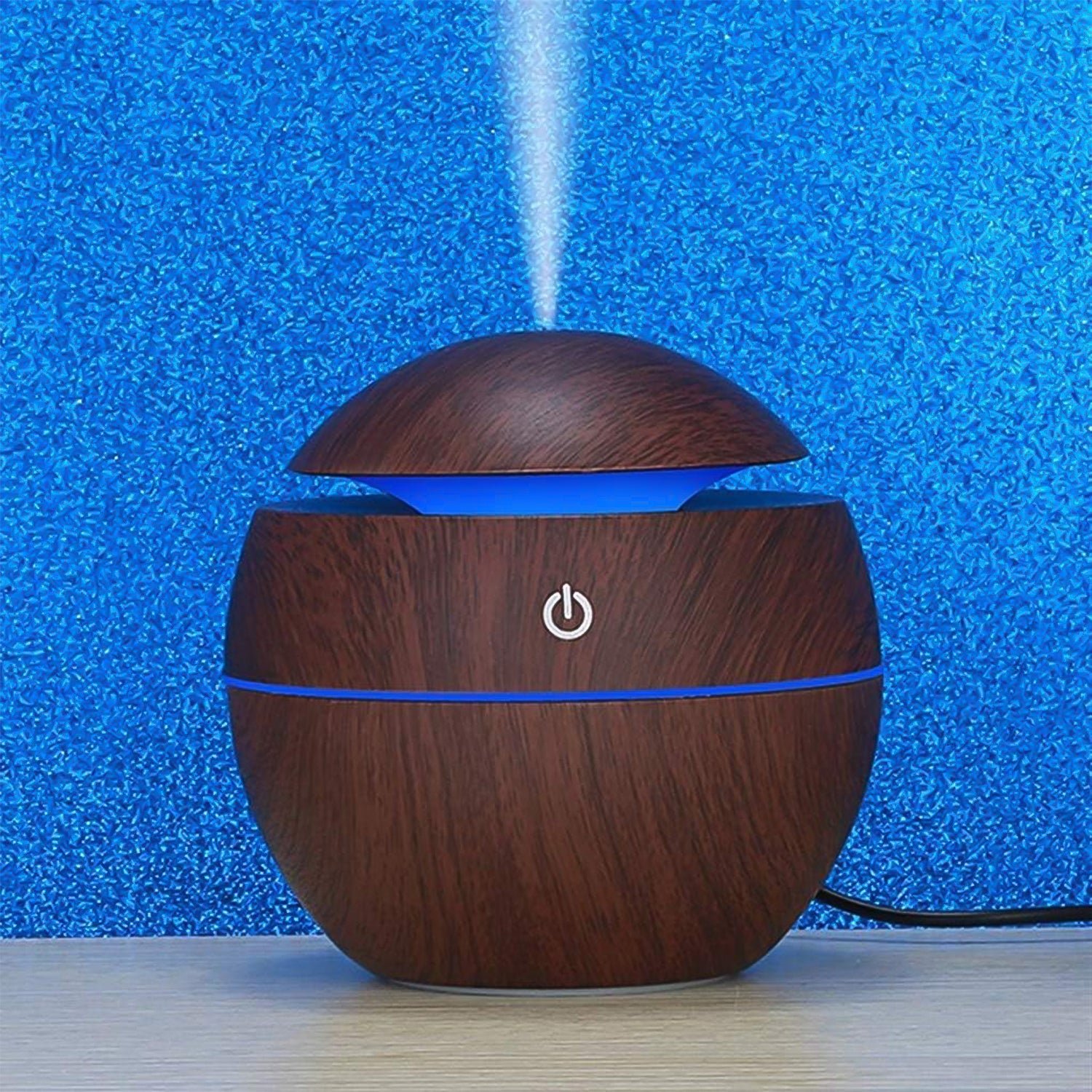 03_1b96f42f-64d8-4965-be4c-bfee06759e7d.jpg Ultrasonic Aromatherapy Humidifier USB Desktop (130 ML / 1 Pc) - Image 1
