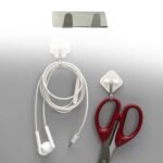 Self-Adhesive Wall Hooks (6 Pcs): Stainless Steel, Multipurpose for Home - Image 5