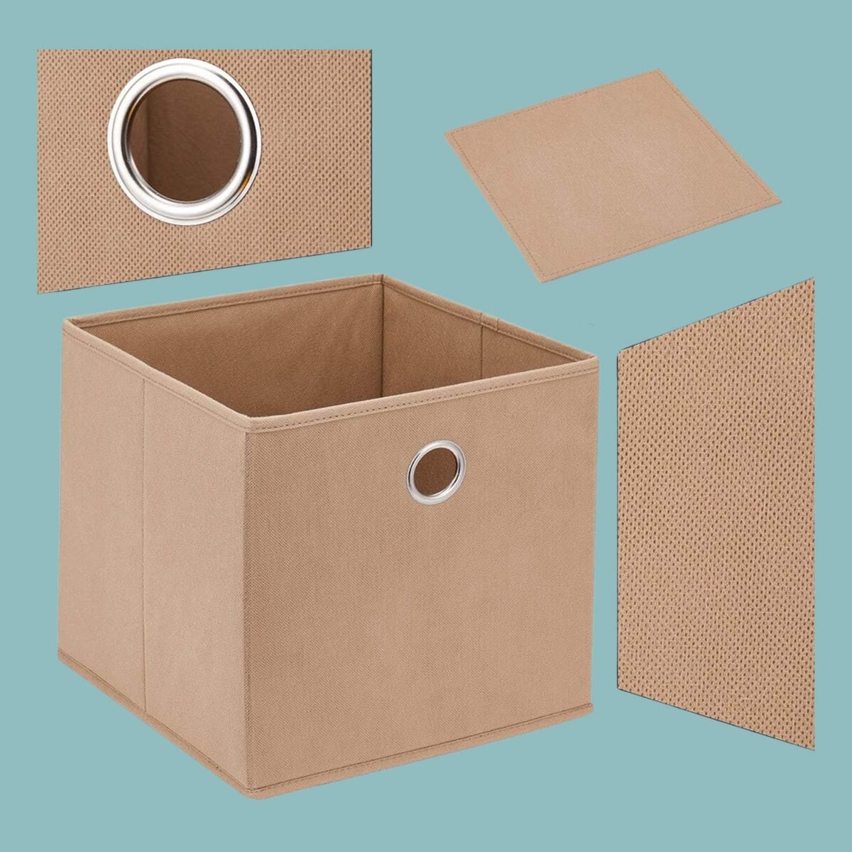 Foldable Square Storage Box (20x20 Cm / 1 Pc) - Image 7