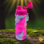 Silicone Foldable Water Bottle (1 Pc / 24 cm Foldable / 500 ML) - Image 4