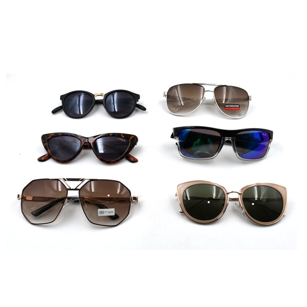 Mixed Design Sunglasses for Outdoor UV Protection (1 Pc) - Image 3