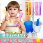 DIY Manual Popsicle Maker – Reusable Ice Cream Mold (Approx 20 Pcs Packing Bag) - Image 6