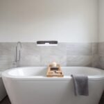 Wall Mounted Adhesive Bathroom Shower Caddy / Shelf / Plastic (1 Pc) - Image 4