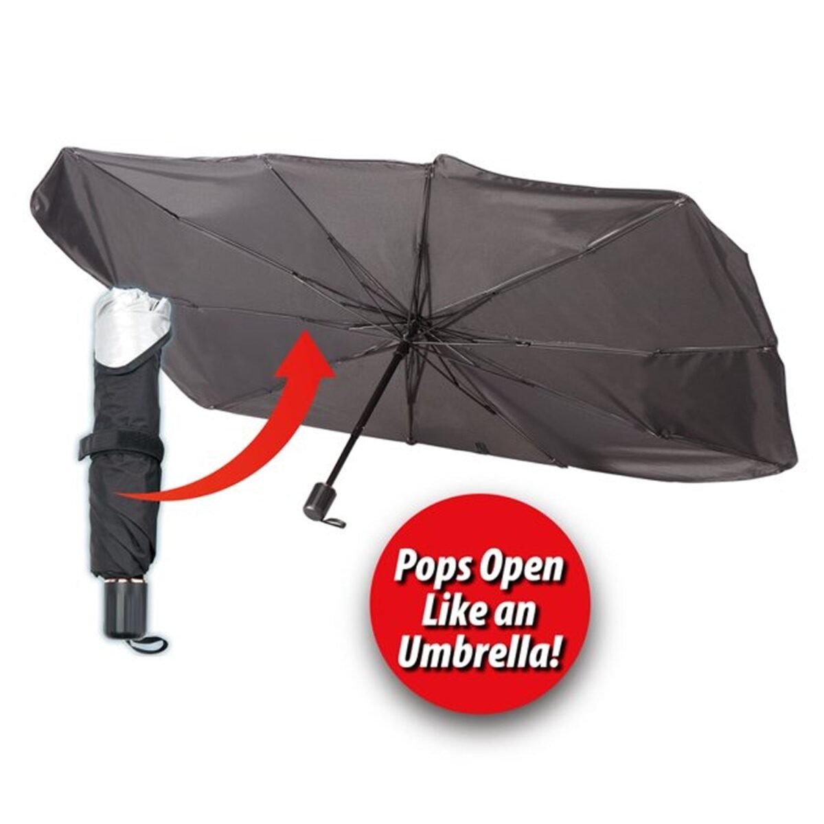 Foldable Car Windshield Sunshade for Heat Protection - Image 4