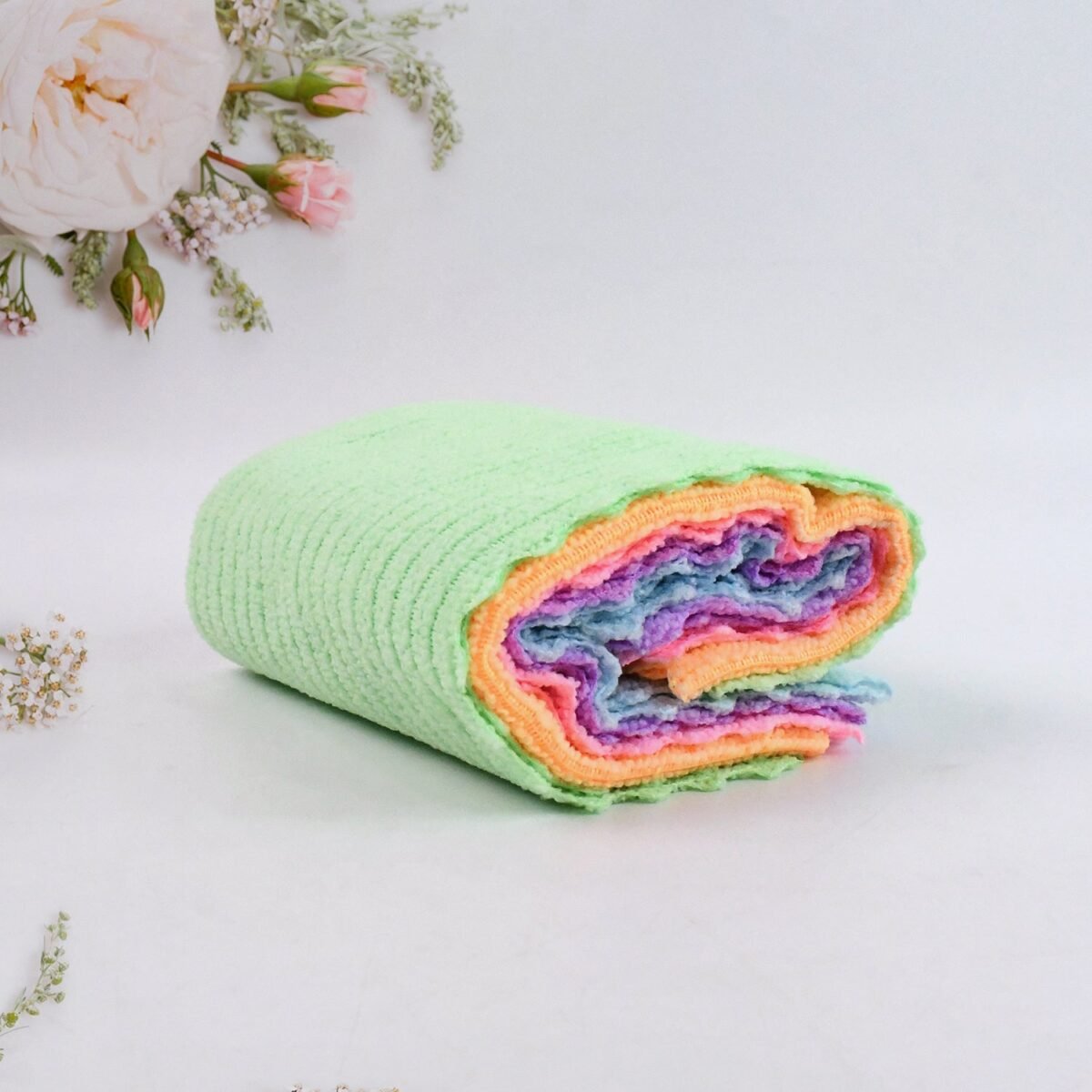 Pack of 5 Microfiber Cleaning Pochha Super Absorbent Microfiber Cleaning Cloth - Image 4