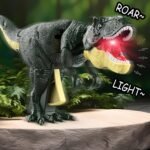 Dinosaur Roaring Toys Trigger, Dinosaurs Toys with Dinosaur Sound Lighting Model Vibrating Head Moving (3 + Years / 1 Pc) - Image 5