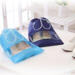 Shoes Storage Bag Closet Organizer Non-Woven Travel Portable Bag (1 Pc / ) - Image 6