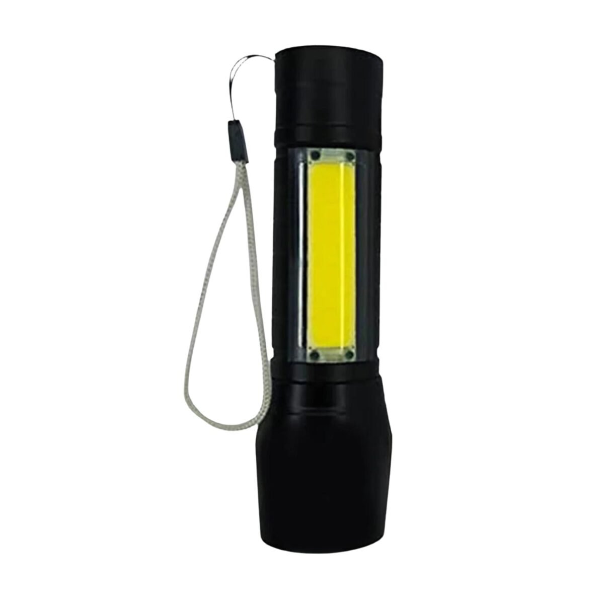 Mini Search Rechargeable LED Long Range Flashlight Emergency Light Torch - Image 1