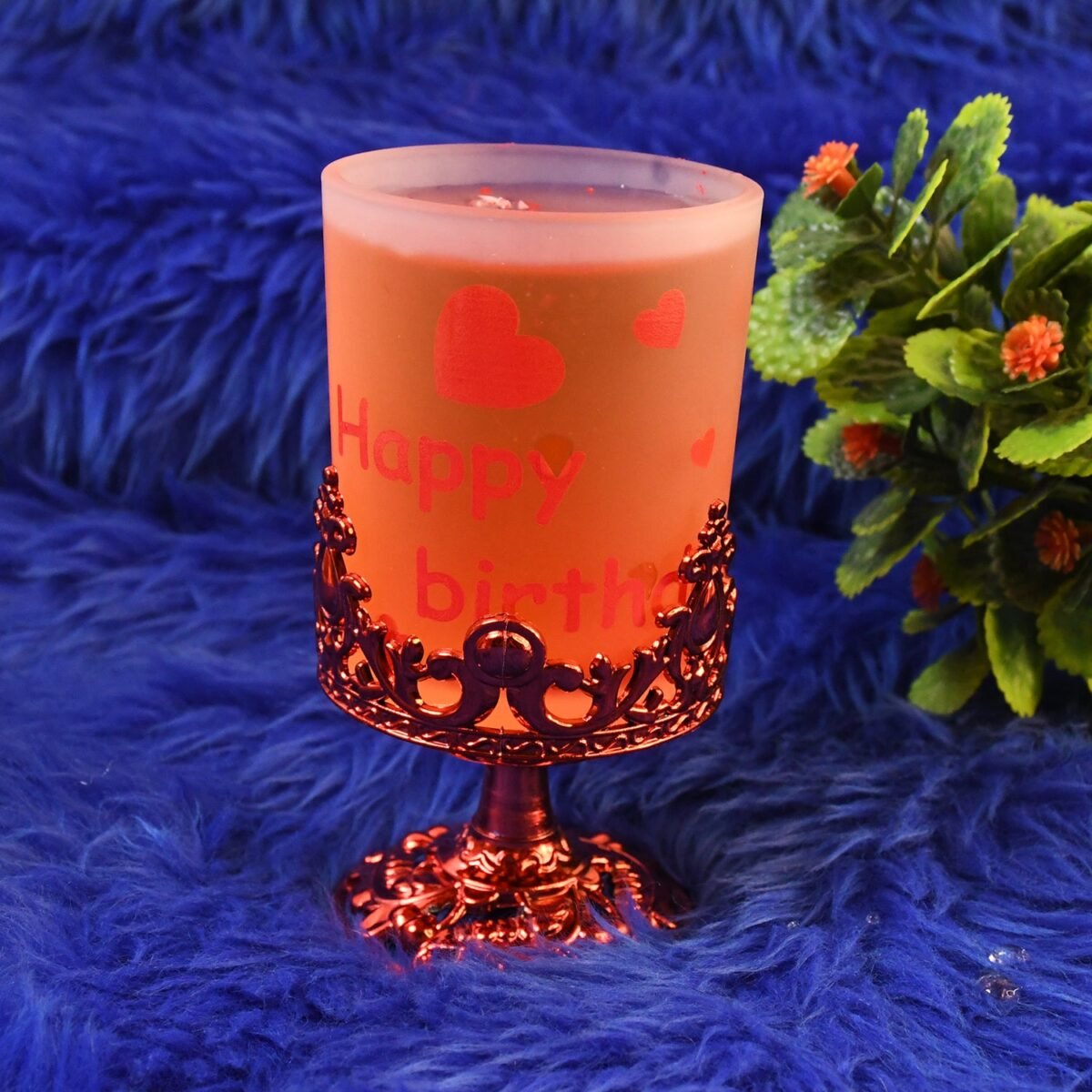 Tealight Holder Stylishly Shaped Candle Diya Stand Plastic Beautiful Design Festival (2 Pc / Mix Design) - Image 4