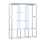 Big 8 Compartment Portable and Collapsible Wardrobe Racks (1 Set) - Image 5