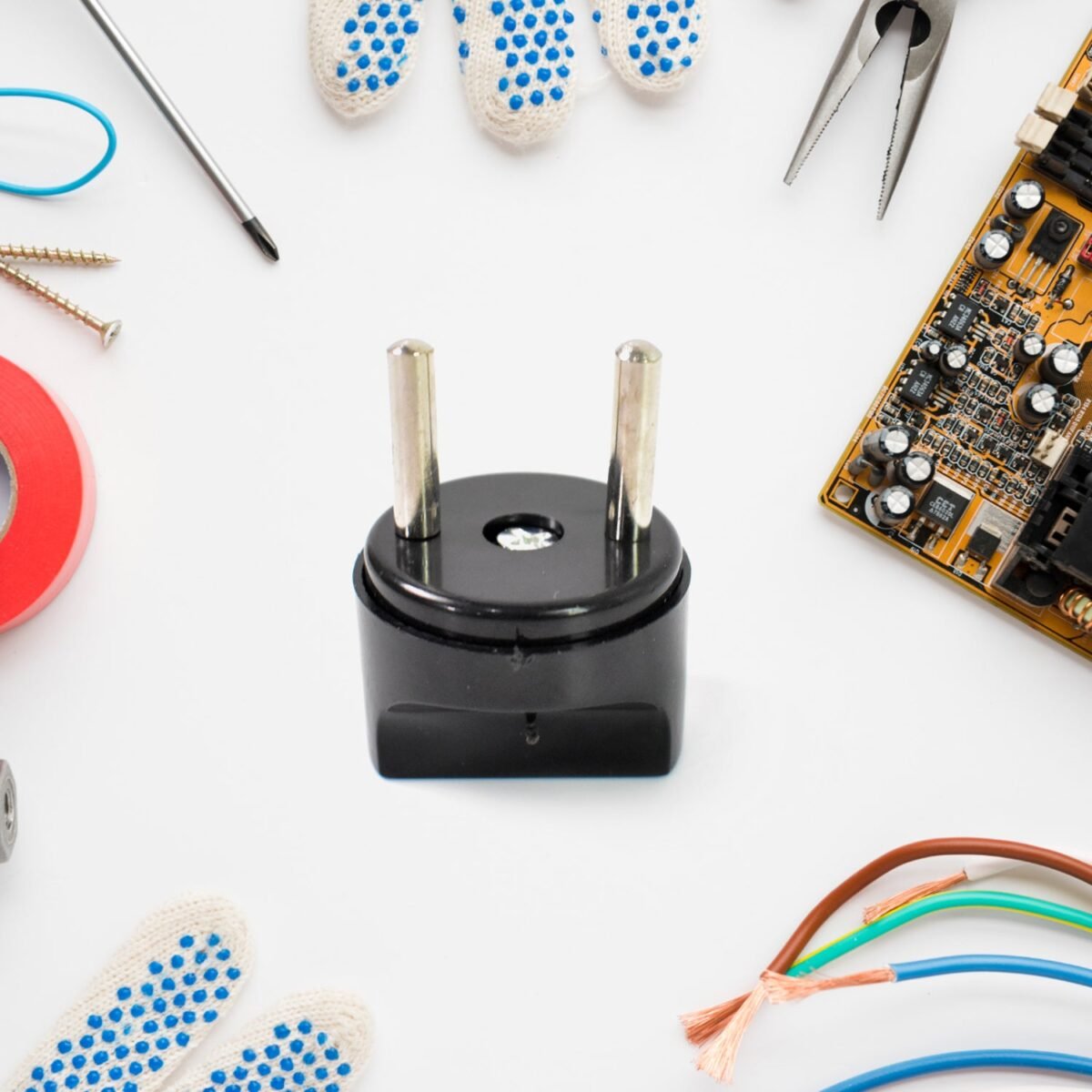 2 PIN Plug Converter, Plug Adapter (1 Pc ) - Image 3