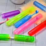 Plastic Toothbrush Covers - 6pc Anti-Bacterial Travel Protectors for Oral Care - Image 6