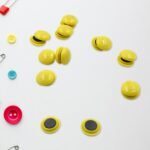 White Board Magnetic Particle Circle 2cm Color Magnetic Nail Household Teaching Magnet Strong Plastic Magnetic Buckle (Pack of 200pc) - Image 2