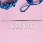 Stainless Steel Utensil Hanger Rail Nail Free Wall Mount with 2 Magic Stickers & 6 Plastic Hooks For Kitchen - Image 5