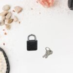 Thickened Black Iron Padlock – Brass Core, Waterproof, Anti-Theft (75/60/32mm) - Image 5