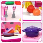 3-in-1 Kitchen Set for Kids with Suitcase – Role Play Cooking Toy for Girls & Boys (3+) - Image 4