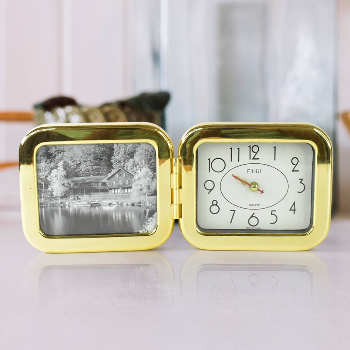 Portable Foldable Desk Clock – Space-Saving and Stylish (1 Pc) - Image 6