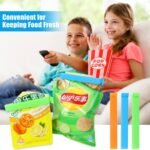 Food Bag Clip Sealer – Airtight Plastic Clips for Snacks, Kitchen & Camping (18 Pc Set) - Image 5