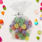 Clear Cookie Bags, Gift Bag Clear Flat Treat Bags (50 Pc Set) - Image 3