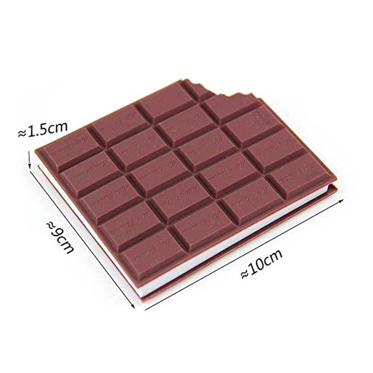 Small Chocolate Scented Bite-Shape Pocket Diary – Rectangular Memo Notebook for Kids (80 Pages) - Image 5