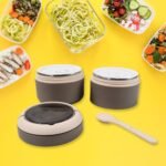 Ganesh Smart Stack 2-Layer Stainless Steel Leak-Proof Lunch Box for Office, School, Picnic - Image 5