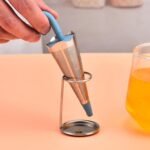 Reusable Cute Umbrella Tea Strainer With Tray / Stand (1 Pc) - Image 7
