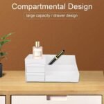 Large Capacity Desktop Cosmetic Storage Box (1 Pc / Mix Color) - Image 4