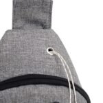 Waterproof Waist Bag, Shoulder Bags USB Charging Earphone Hook Sling Travel Bag (1 Pc / Mix Color) - Image 3