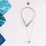 Magnetic ON- OFF Earbuds Neckband Bluetooth (1 Pc / With Color Box & Zipper Plastic Bag) - Image 4