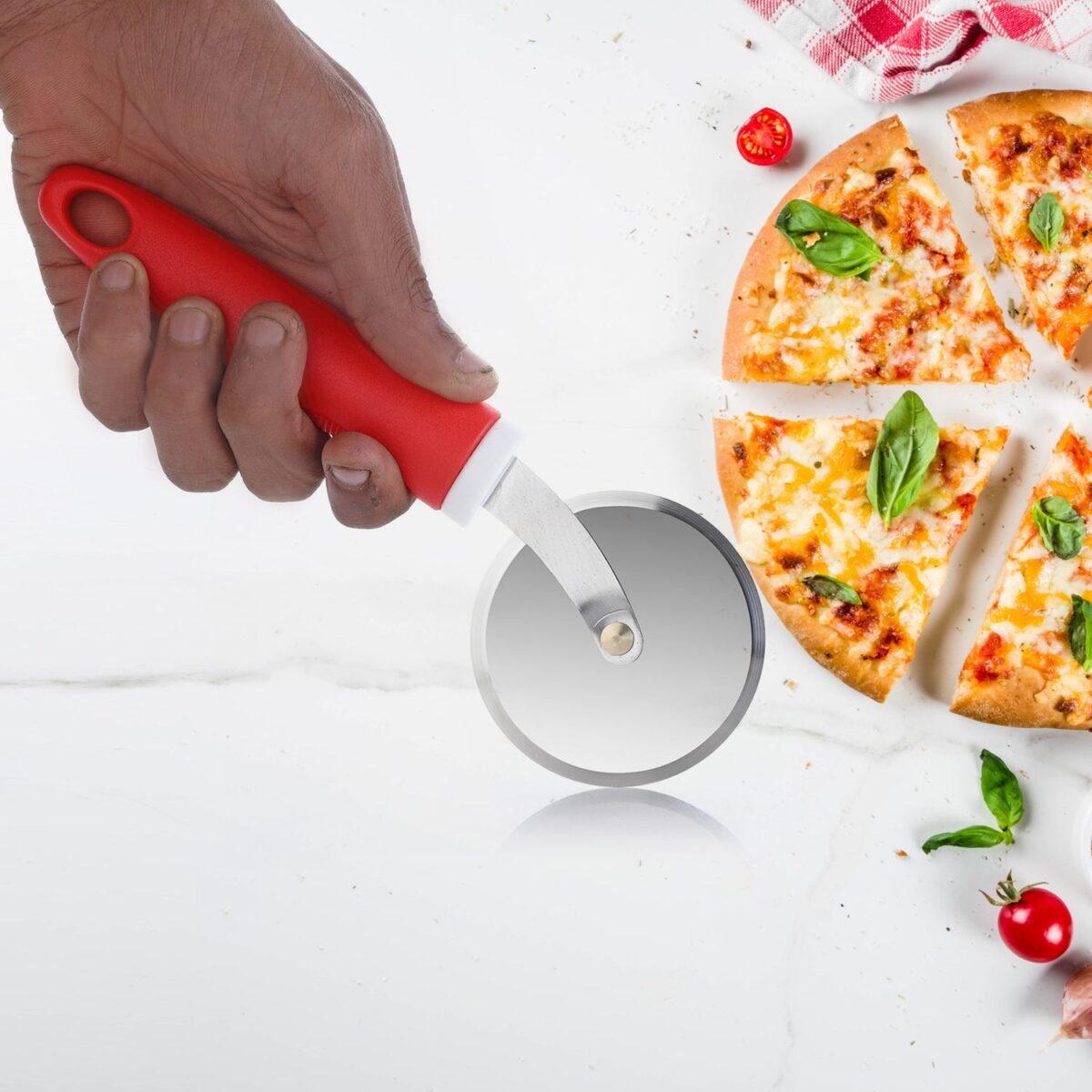 Ganesh GANESH PIZZA  /  PASTRY CUTTER Wheel Pizza Cutter  (Stainless Steel) - Image 1