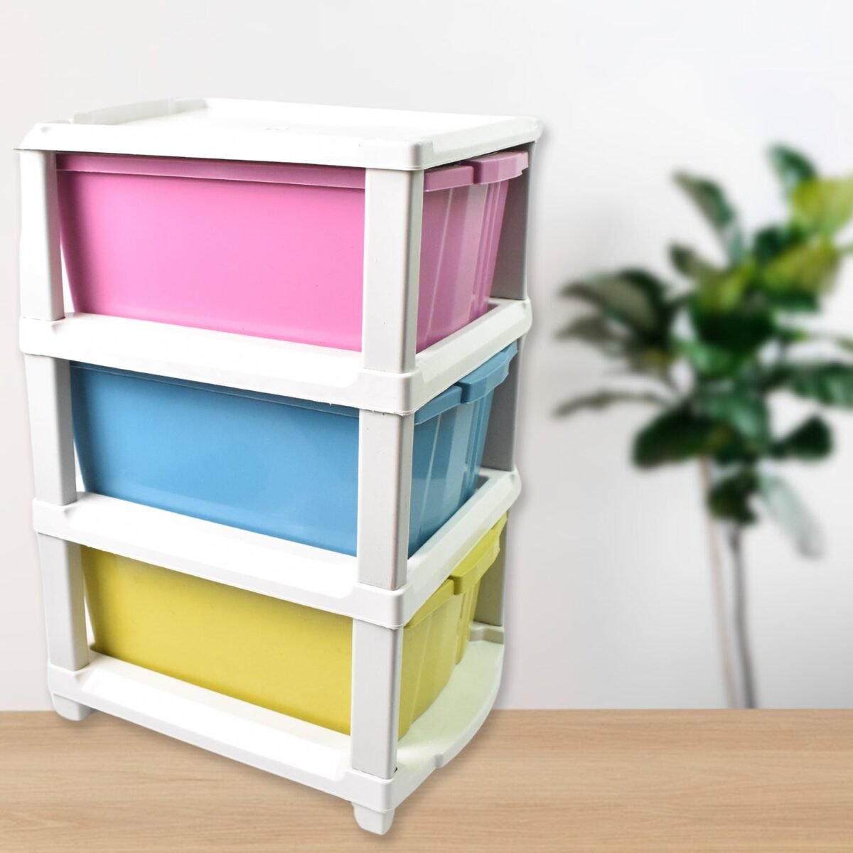 3 Layer Plastic Drawer Storage Organizer (1 Pc) - Image 4