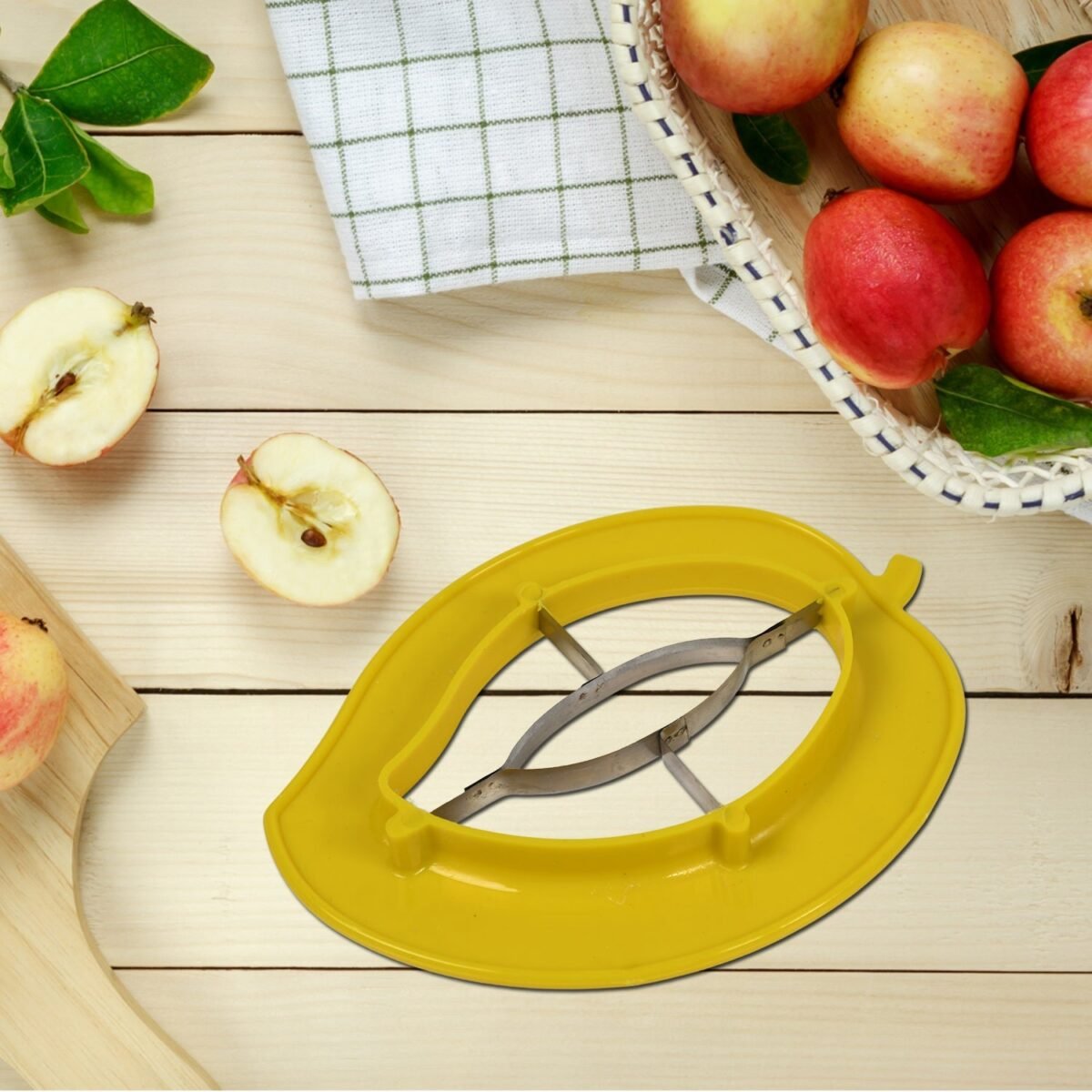 Mango Cutter Slicer Machine Tool Cutter With Sharp Blades Cutter Non Slip Handle ( 1pc ) - Image 1